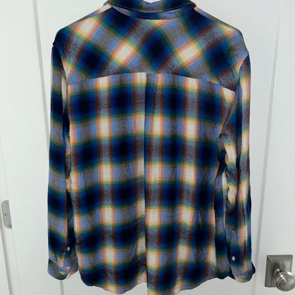 GAP Pendleton plaid flannel shirt sz L NWOT - Picture 4 of 5